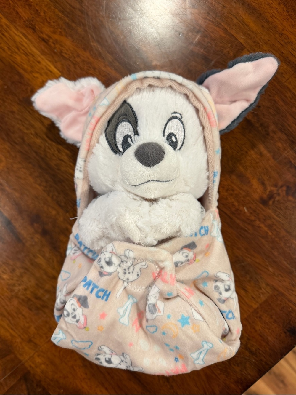 Disney Patch Plush in Swaddle